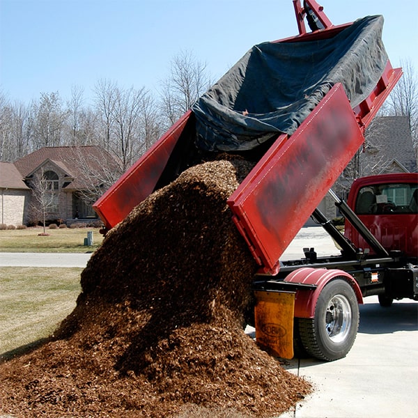 mulch delivery requires a minimum order of 3 cubic yards for delivery